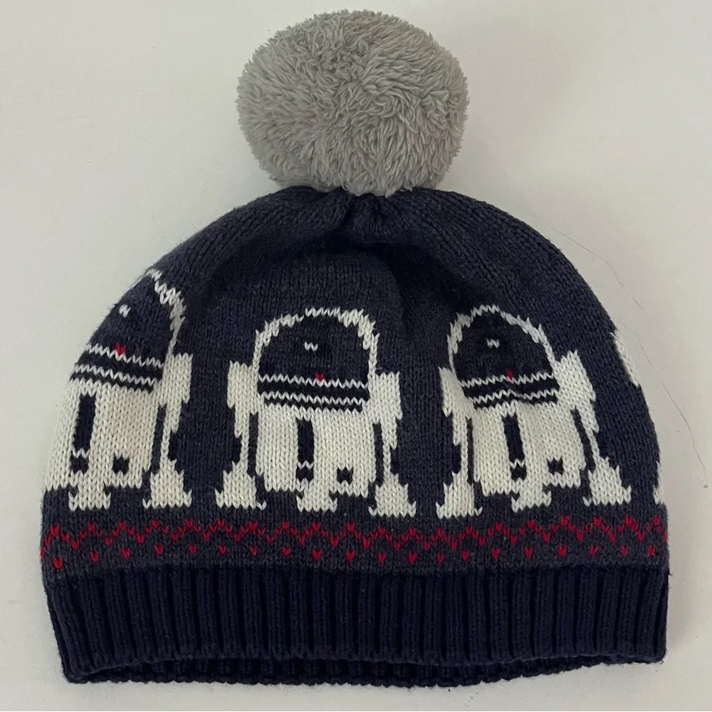 Hanna Andersson Star Wars Pom Pom Beanie Hat Size Small